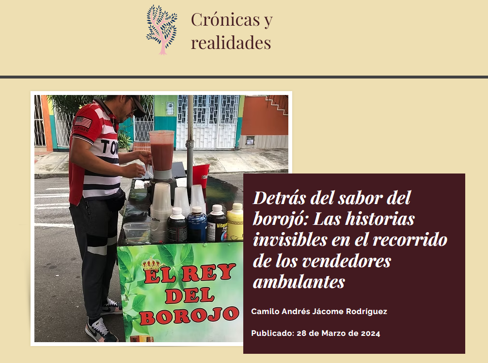 Detrás del sabor del borojó: Las historias invisibles en el recorrido de los vendedores ambulantes
